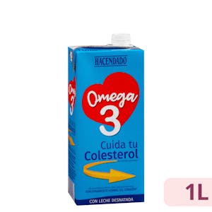 Bebida láctea desnatada omega 3 Hacendado