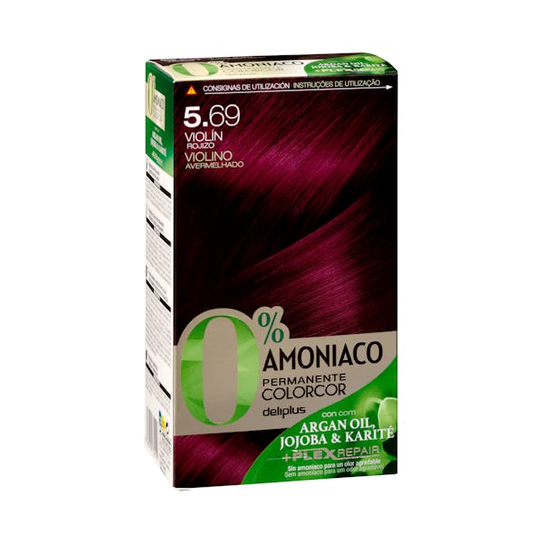 Coloración permanente 5.69 violín Deliplus 0% amoníaco