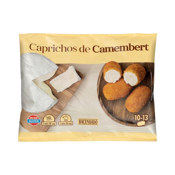 Imagen de Croquetas caprichos de camembert Hacendado ultracongelados