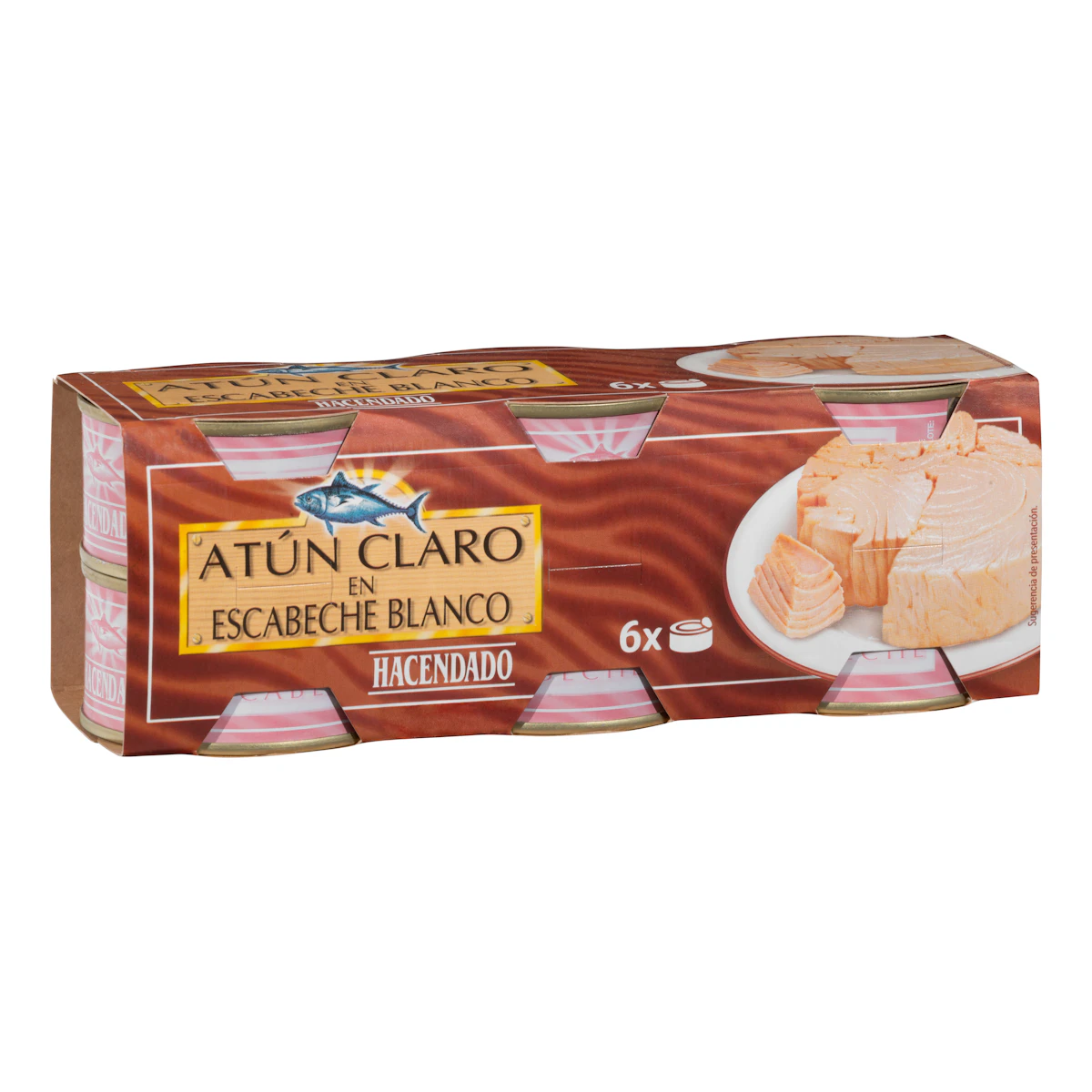 Atún claro en escabeche blanco Hacendado – Mercadona – صورة إعلانية للمنتج