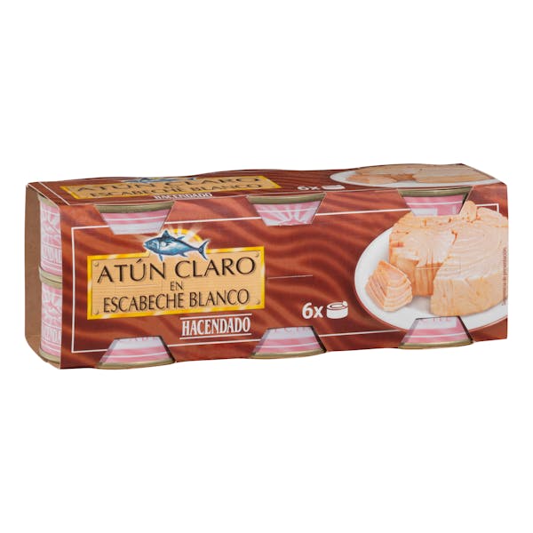 Imagen de Atún claro en escabeche blanco Hacendado