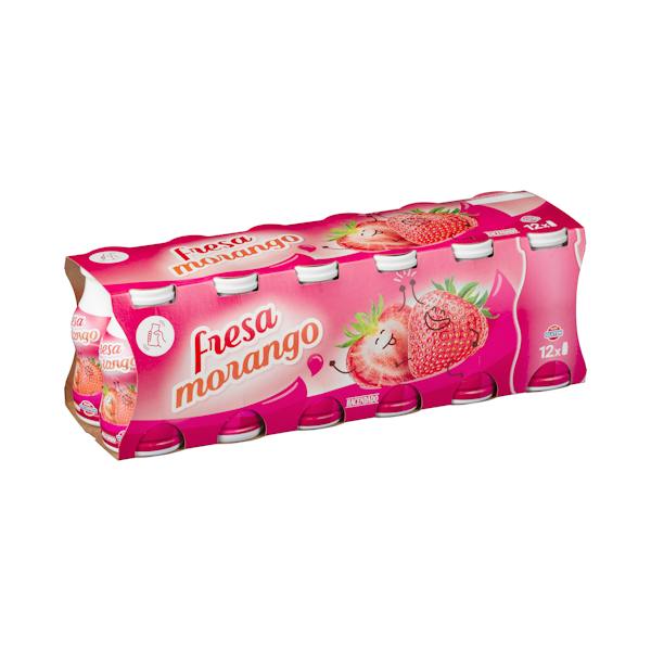Imagen de Yogur líquido de fresa Hacendado