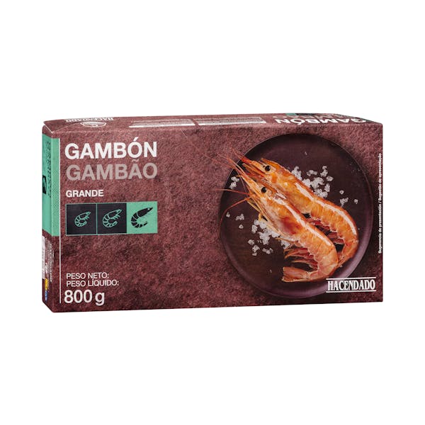 Gambón grande congelado