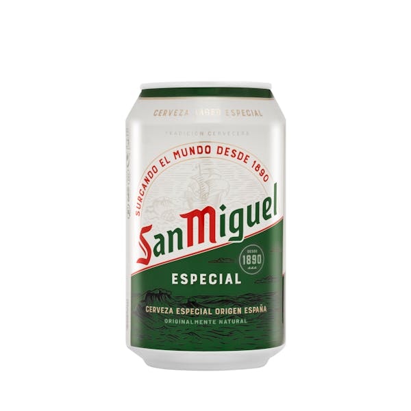 Cerveza especial San Miguel
