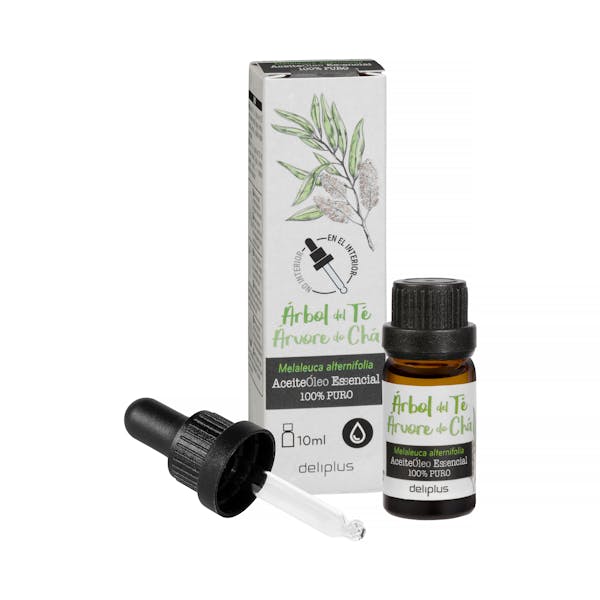 Imagen de Aceite árbol del té 100% puro Deliplus con pipeta dosificadora
