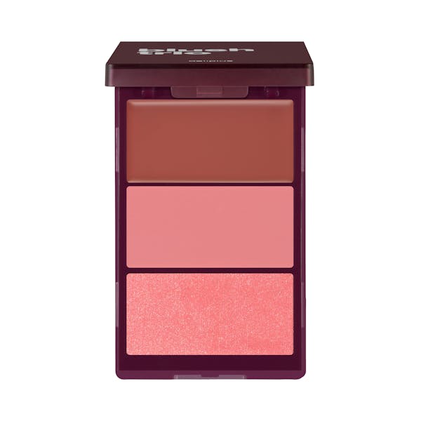 Imagen de Paleta de coloretes faciales Blush trio Deliplus 01 rosados