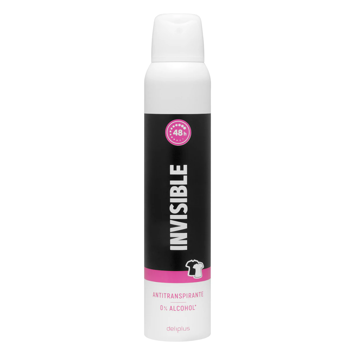 Desodorante invisible Deliplus antitranspirante – Mercadona – صورة إعلانية للمنتج