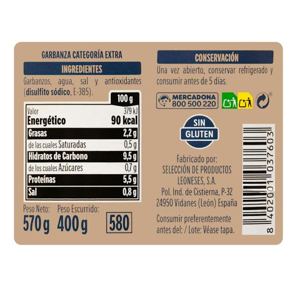 Etiqueta / ingredientes