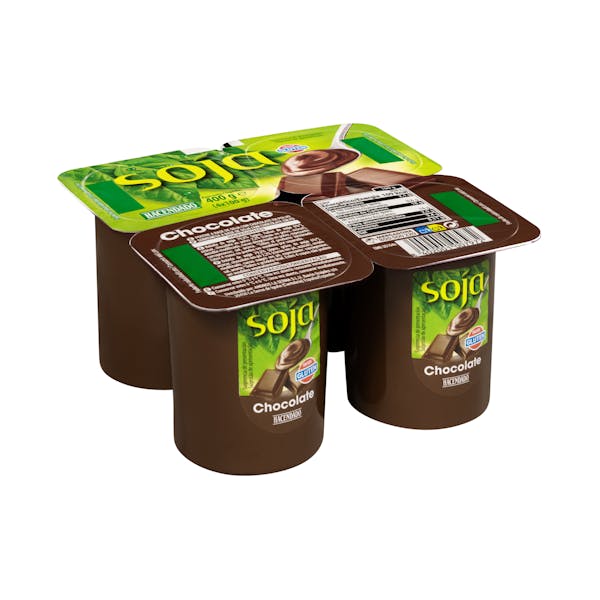 Imagen de Postre de soja Hacendado sabor chocolate