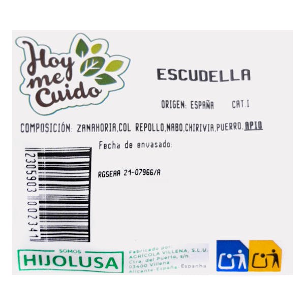 Preparado de verdura para escudella