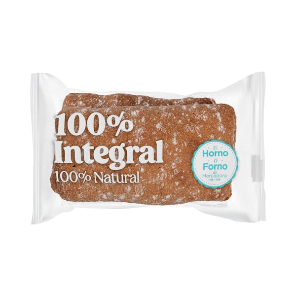 2 Panes integrales 100% fino