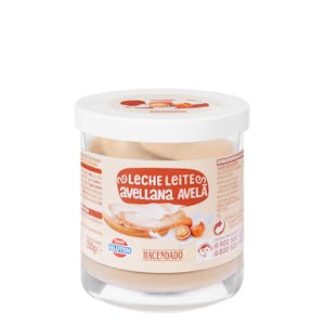 Crema de leche y avellanas Hacendado