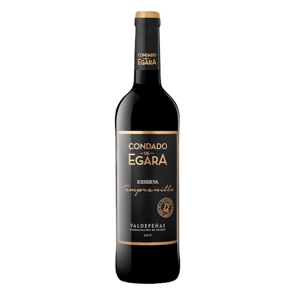 Vino tinto D.O Valdepeñas Condado de Egara reserva tempranillo