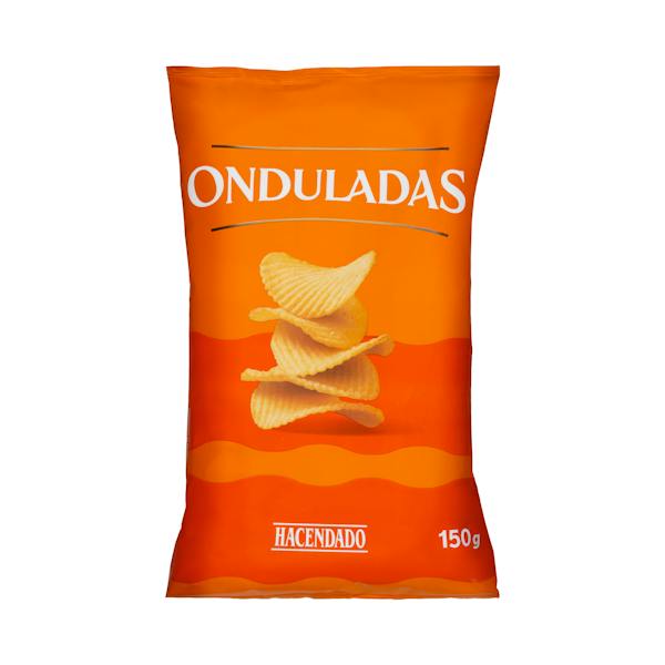 Patatas fritas onduladas Hacendado