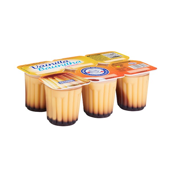 Imagen de Flan de vainilla con caramelo Hacendado