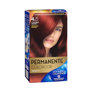 Coloración permanente 4.5 caoba oscuro Colorcor