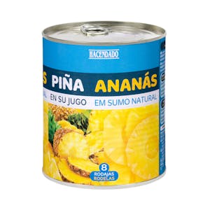 Piña en su jugo Hacendado rodajas