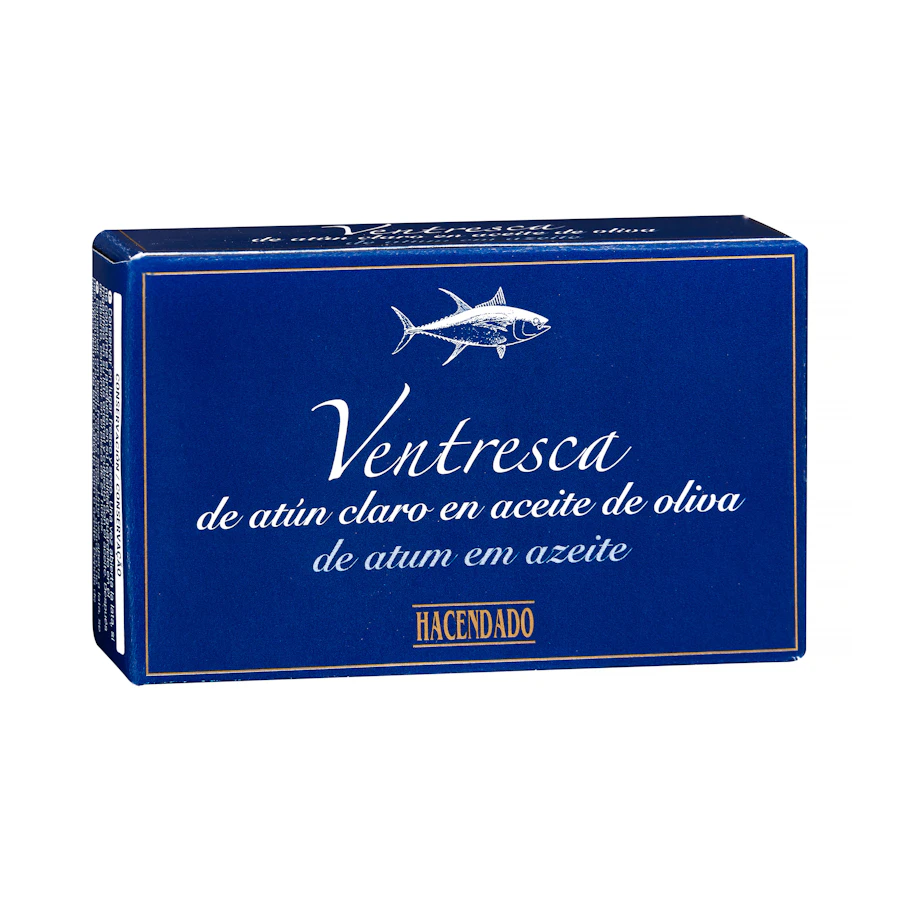 Ventresca de atún claro en aceite de oliva Hacendado – Mercadona – صورة المنتج