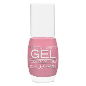 Laca de uñas efecto gel Deliplus 162 rosa