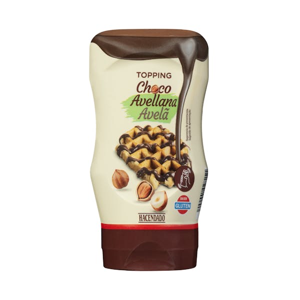 Imagen de Topping de chocolate avellana Hacendado
