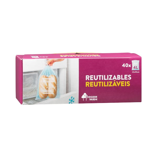 Imagen de Bolsas congelación medianas Bosque Verde