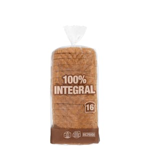 Pan de molde 100% integral Hacendado