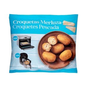 Croquetas de merluza Hacendado ultracongelados