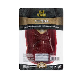 Cecina ahumada natural Embutidos Pajariel lonchas