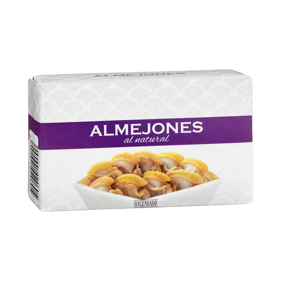 Almejones al natural Hacendado – Mercadona – صورة المنتج