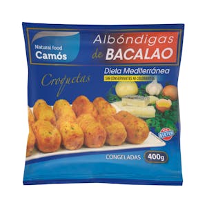 Albóndigas de bacalao Camós congeladas