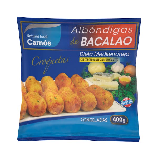 Imagen de Albóndigas de bacalao Camós congeladas