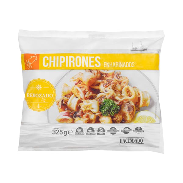 Chipirones enharinados Hacendado ultracongelado