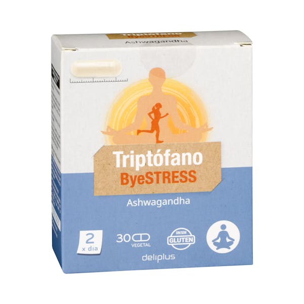 Cápsulas Triptófano ByeStress Deliplus