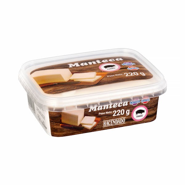 Manteca de cerdo Hacendado