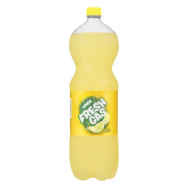 Refresco de limón Hacendado fresh gas 2l