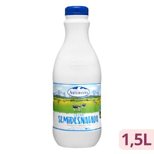 Leche semidesnatada Asturiana