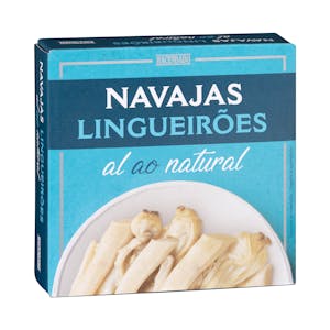 Navajas Lingueiroes al natural Hacendado