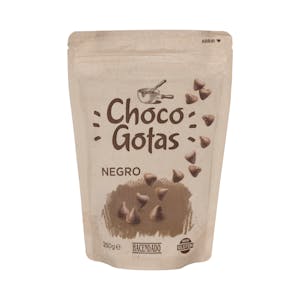 Gotas de chocolate negro para fundir Hacendado