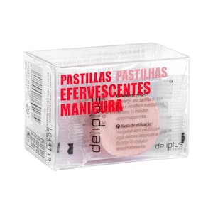 Pastillas efervescentes manicura Deliplus