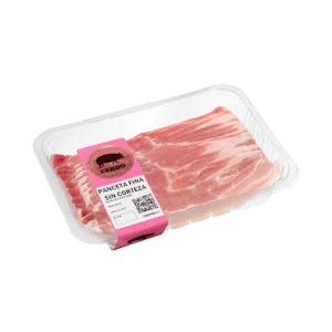 Panceta fina sin corteza corte fino