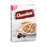 Cereales copos de trigo, arroz y cebada integral Hacendado con chocolate