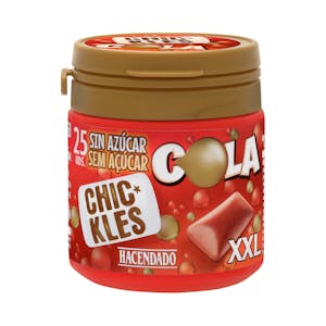 Chicles cola XXL gragea Hacendado