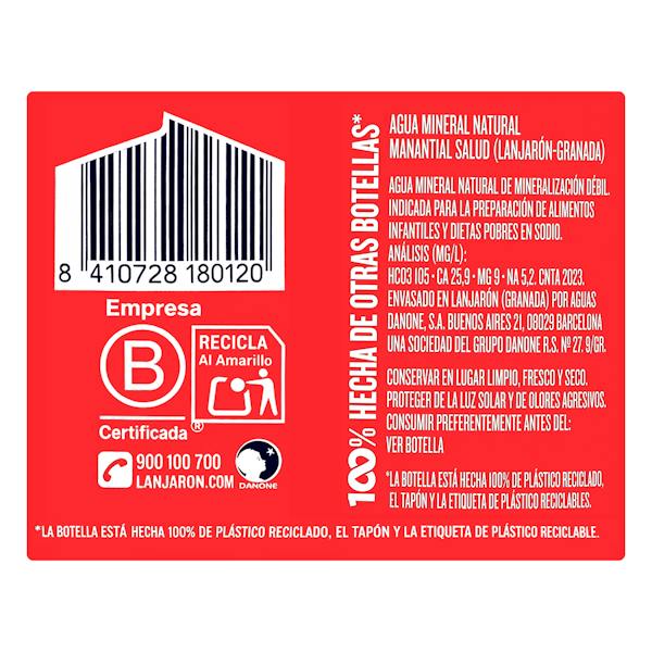 Etiqueta / ingredientes
