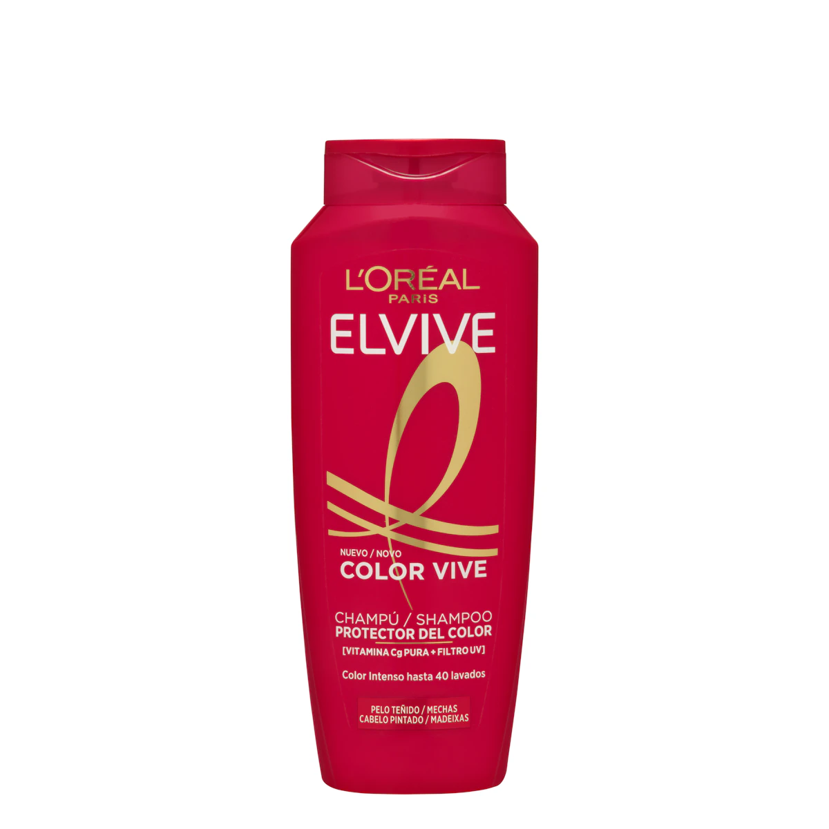 Champú Color Vive Elvive cabello teñido o con mechas – Mercadona – صورة إعلانية للمنتج