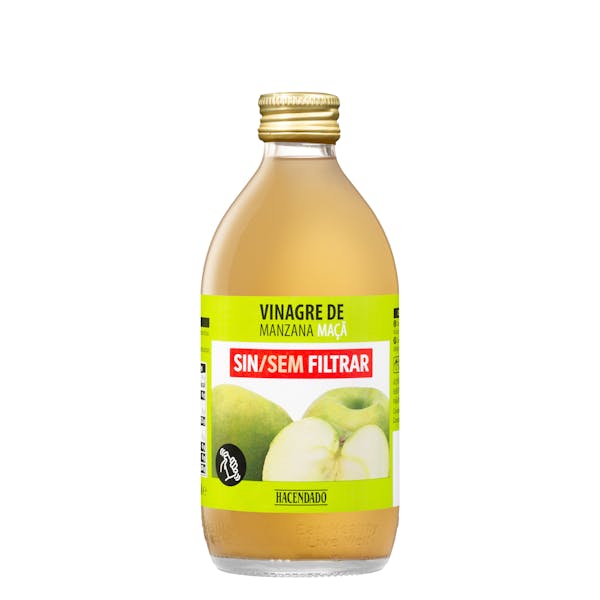 Imagen de Vinagre de manzana Hacendado sin filtrar