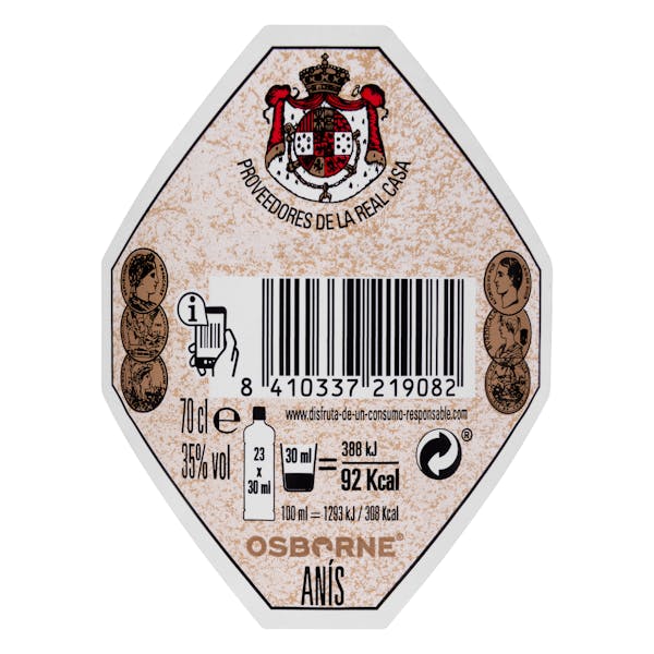 Licor dulce Anís del mono