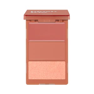 Paleta de coloretes faciales Blush trio Deliplus 02 corales