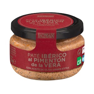 Paté de cerdo ibérico Hacendado al Pimentón de la Vera