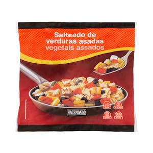 Salteado de verduras asadas Hacendado ultracongeladas