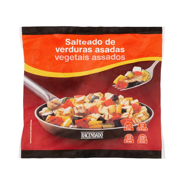 Imagen de Salteado de verduras asadas Hacendado ultracongeladas